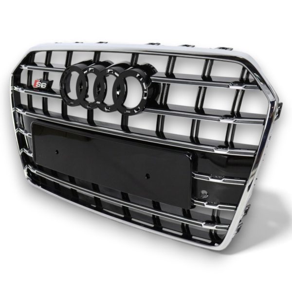 Audi A6 2016 chrome front radiator grille