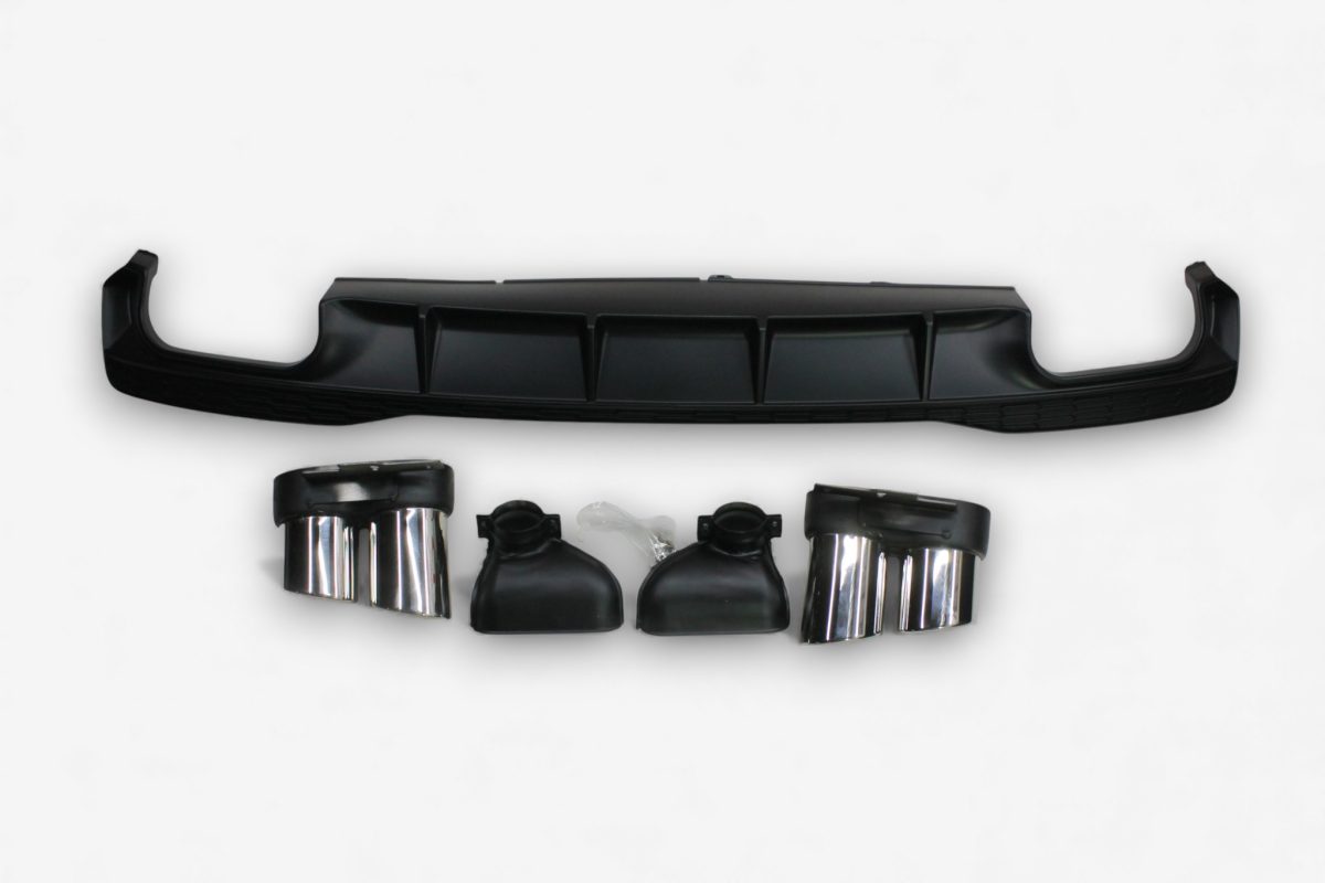 S7 rear diffuser Audi A7 S-Line 4K8