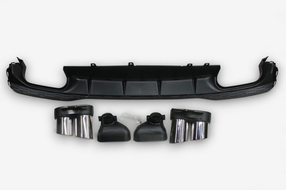 OEM fit S-Line rear diffuser Audi