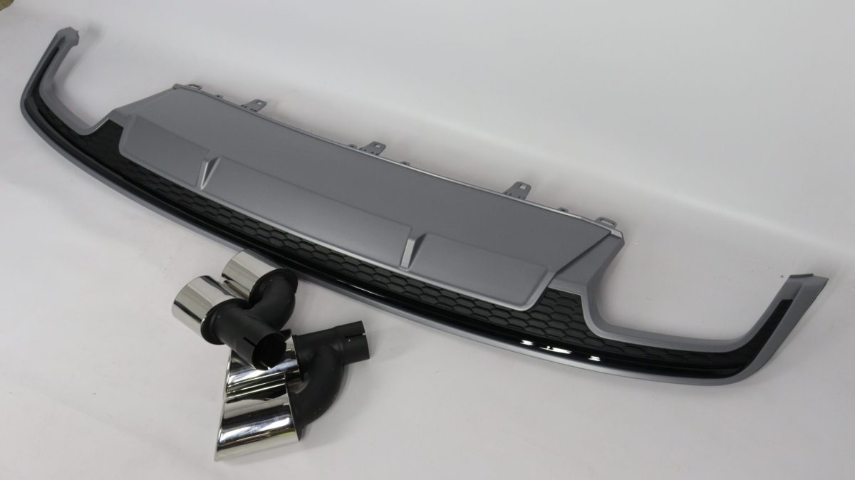 A7 2016 S7 style rear diffuser