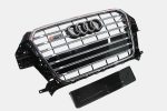 SQ3 style chrome front grille Audi Q3
