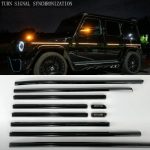 led side mouldings mercedes g class w463a kubay design