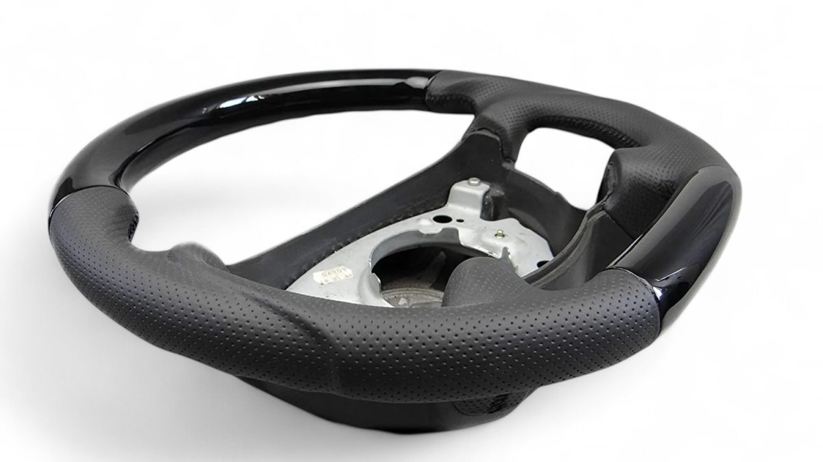 glossy black steering wheel mercedes cls w219