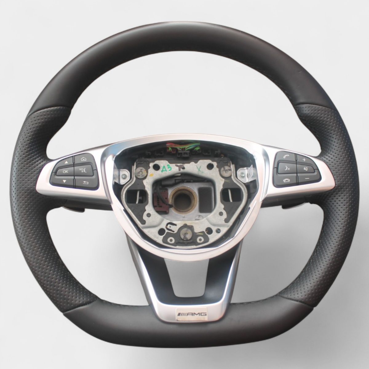 Steering Wheel for Mercedes-Benz A-Class W176 B-Class W246 C-Class W205 (2) mercedes b class w246 steering wheel kubay design
