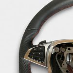 mercedes w205 carbon fiber steering wheel upgrade