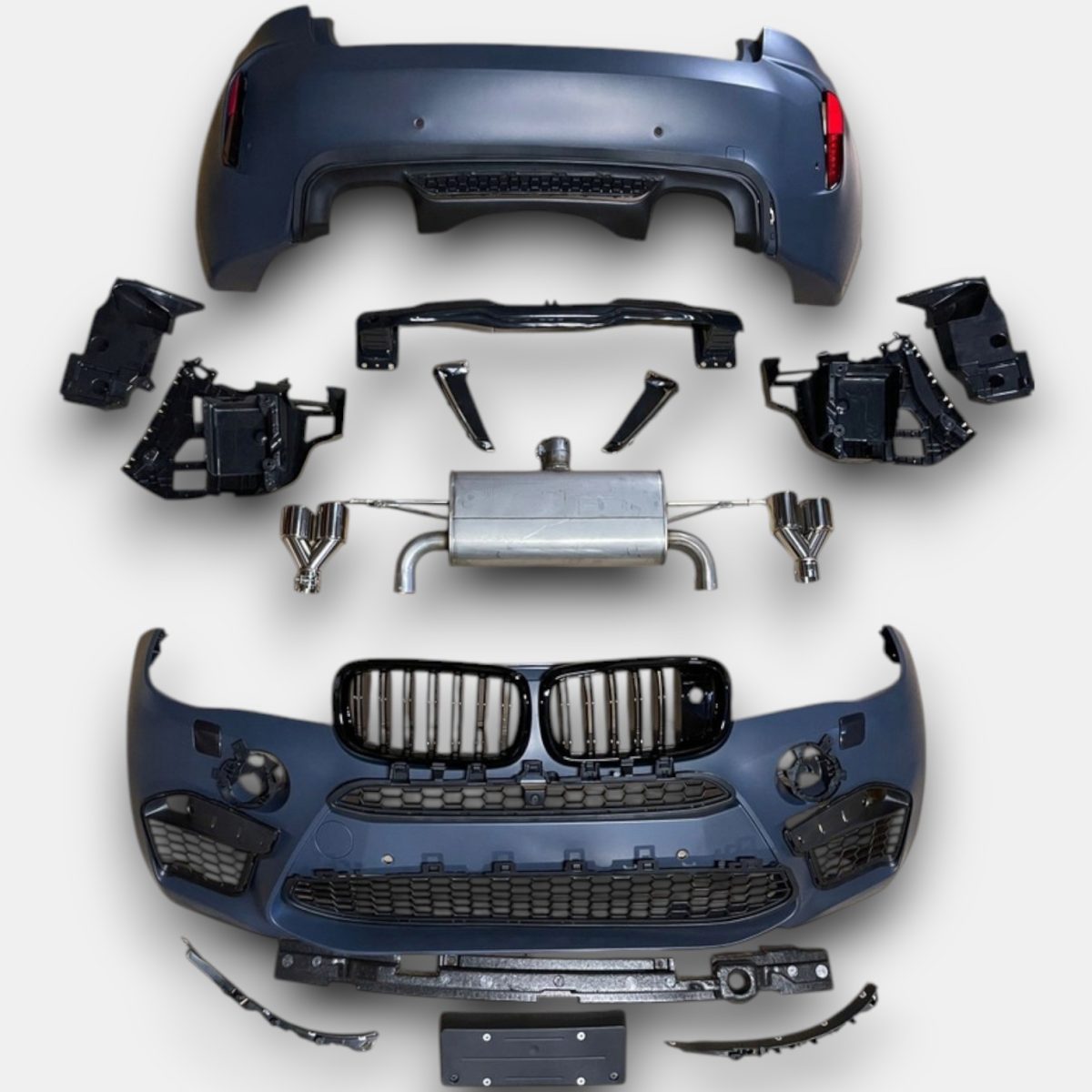 BMW X6 F16 front bumper X6M