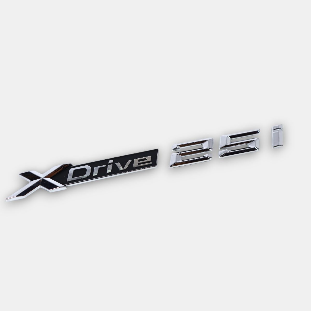 BMW 25i rear emblem
