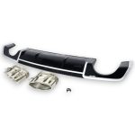 RS3-Style Rear Diffuser with Exhaust Tips for Audi A3 Sedan 2012–2015 - Image 4