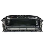 Front Radiator Grille RS3 Quattro Style Black for Audi A3 2013–2016 - Image 2