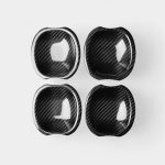Carbon fiber handle bowl cover close-up Mercedes G-Class