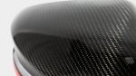 Mercedes G63 AMG carbon mirror covers red stripe close-up