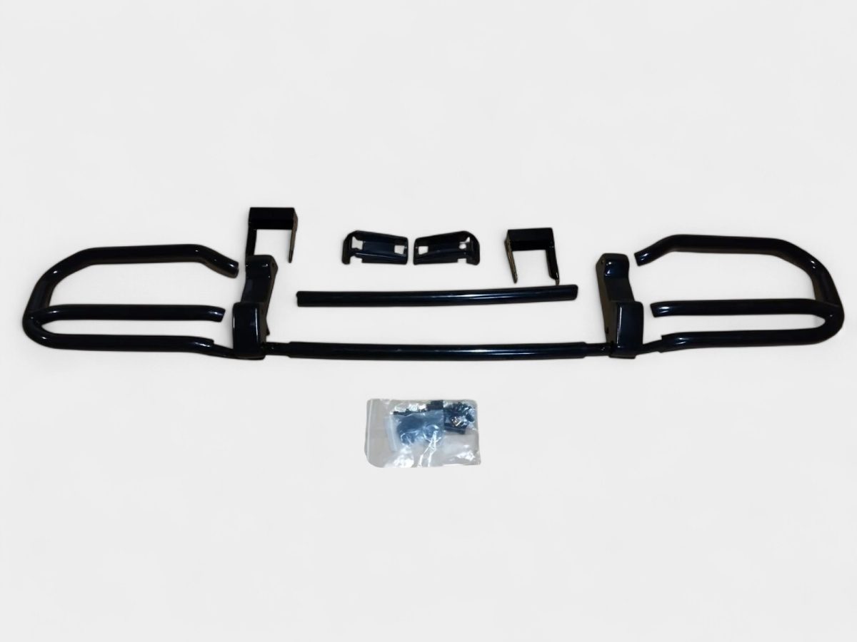 kubay design black steel front protector for g class amg bumper