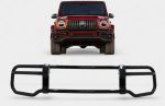 black stainless steel front bumper guard mercedes g class w463a kubay design