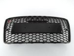 RS7 Style Front Bumper Radiator Grille Black QUATTRO for Audi A7 2010–2014 - Image 2