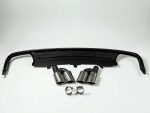 S-Line S6 Style Rear Diffuser With Exhaust Tips For Audi A6 2012–2015 - Image 3