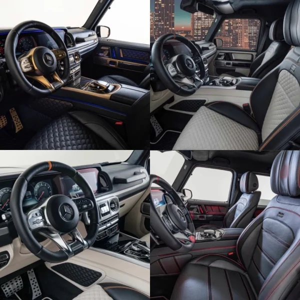 kubay design custom g wagon interior reupholstery w463a
