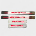 Limited Edition AMG Red LED Door Sills Set for Mercedes G-Class W463A W464
