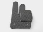 Kubay Design black AMG floor mats for Mercedes-Benz G-Class 2018+