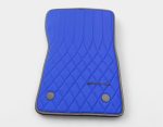 7-piece blue floor mat set for Mercedes G-Class G63 AMG interior