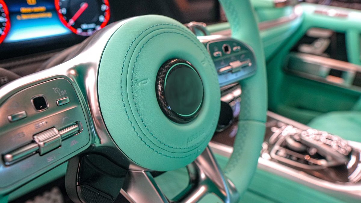 Tiffany Blue Interior Remanufacture for Mercedes-Benz G-Class W463A  - Image 3