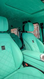 Tiffany Blue Interior Remanufacture for Mercedes-Benz G-Class W463A  - Image 7