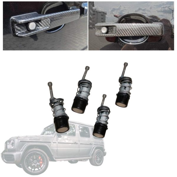 Door handle repair kit OEM quality for Mercedes-Benz G-Class W463, durable replacement parts for restoring smooth handle function