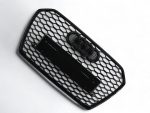 Audi A6 RS6 Style Black Front Radiator Grille Upgrade 2016–2018