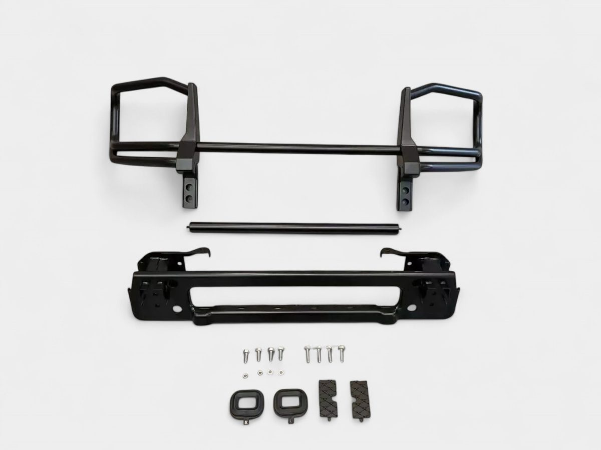 kubay design widestar adventure grille guard black steel g63 amg