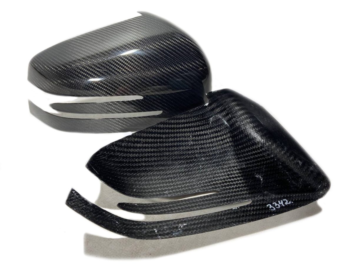 Carbon Fiber Side Mirror Covers for Mercedes-Benz W463 6×6  - Image 3
