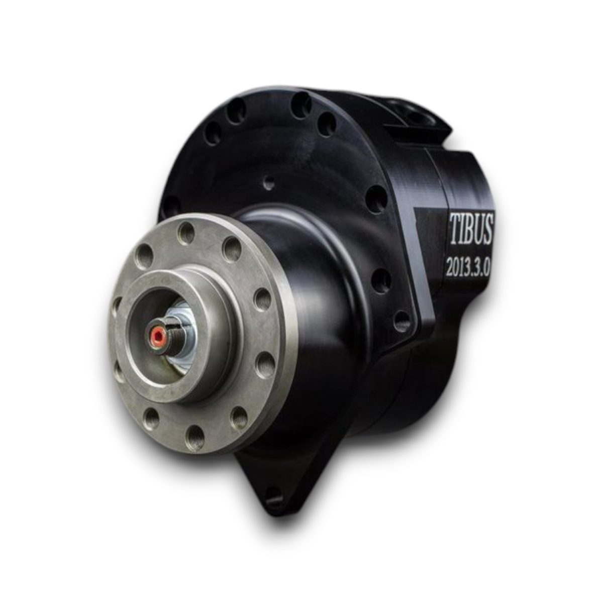 Close-up view of a Tibus portal axle unit for Mercedes-Benz G-Class W463 6×6.