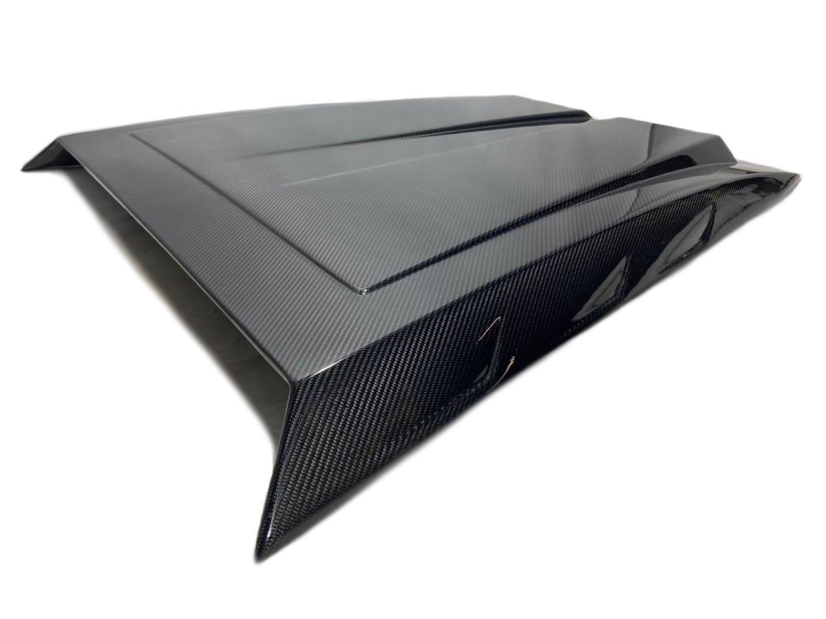 Hood Scoop W463A Style Carbon Fiber for Mercedes-Benz G-Class W463 6×6  - Image 6