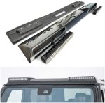 Carbon fiber front roof spoiler with LED lights for Mercedes-Benz G-Class W463 4×4 6×6