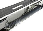Close-up of carbon fiber roof spoiler with integrated LED bar for Mercedes G-Wagon