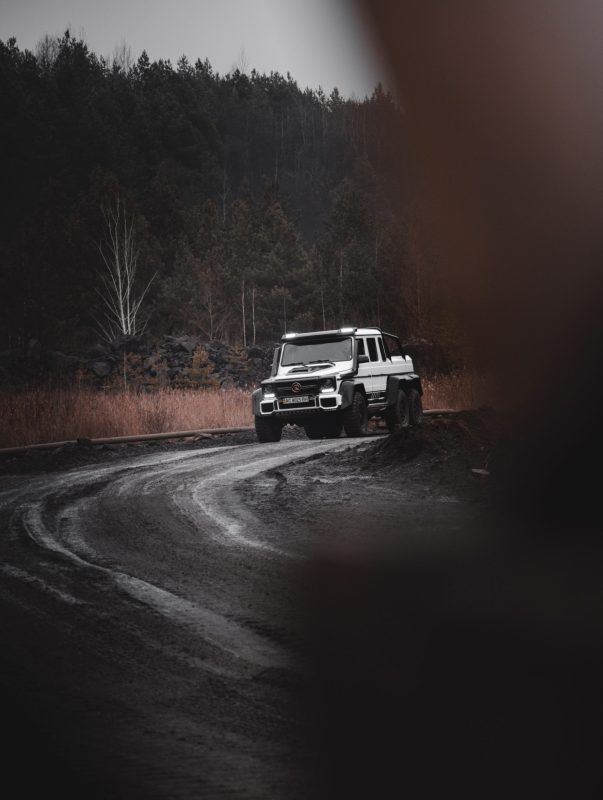 Mercedes Benz W463 6x6 White 2001 G500 (3)
