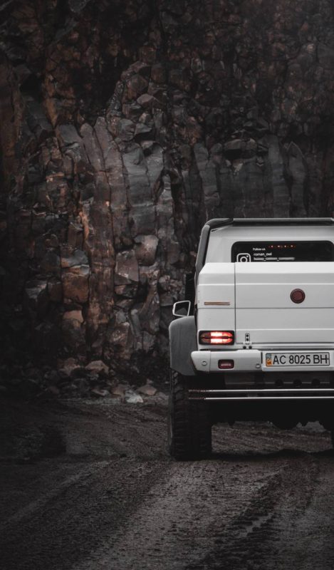 Mercedes Benz W463 6x6 White 2001 G500 (5)