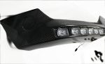 Carbon Fiber Front Big Lip Spoiler with LED Lights for Mercedes-Benz G-Class W463 W463 6×6  - Image 4
