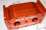 Heavy-duty aluminum housing of Tibus transfer case designed for Mercedes-Benz G-Class 6×6.