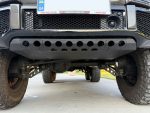 Black front skid plate for Mercedes-Benz G-Class W463 6×6 off-road protection