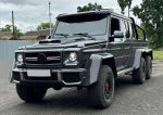 Mercedes G-Class W463 6×6 hood scoop in W463A style made from carbon fiber