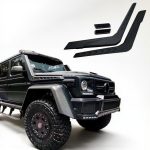 Mercedes-Benz G-Class W463 6×6 with fiberglass air intake snorkels installed – Kubay Design