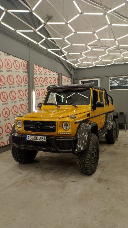 mercedes benz W463 G63 6x6 yellow (45)