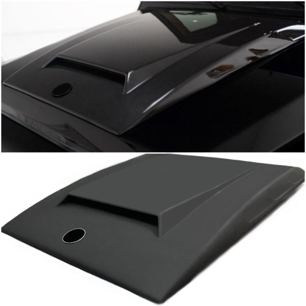 Fiberglass hood scoop for Mercedes-Benz G-Class W463 6×6, matte black finish