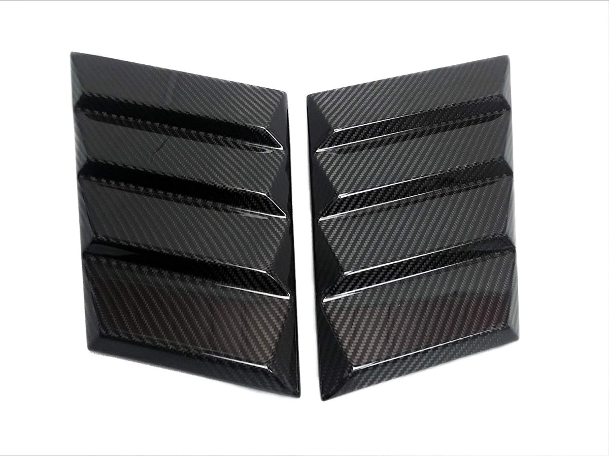 Carbon Fiber Upper Turn Signal Removal Kit Covers for Mercedes-Benz W463 6×6  - Image 2