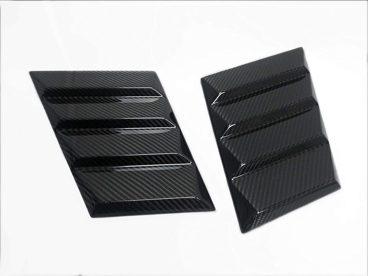 Carbon Fiber Upper Turn Signal Removal Kit Covers for Mercedes-Benz W463 6×6  - Image 3