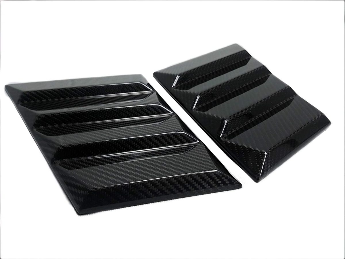 Carbon Fiber Upper Turn Signal Removal Kit Covers for Mercedes-Benz W463 6×6  - Image 4