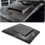 Carbon fiber hood scoop for Mercedes-Benz G-Class W463 6×6 with glossy finish