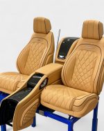 Mercedes-Benz W463A rear seat conversion – luxury executive interior by Kubay Design.