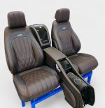 Kubay Design Mercedes G-Class rear captain seats – with ambient lighting and USB console.