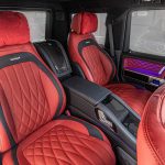Kubay Design rear executive seating kit for Mercedes G-Class W464 – first-class interior upgrade.