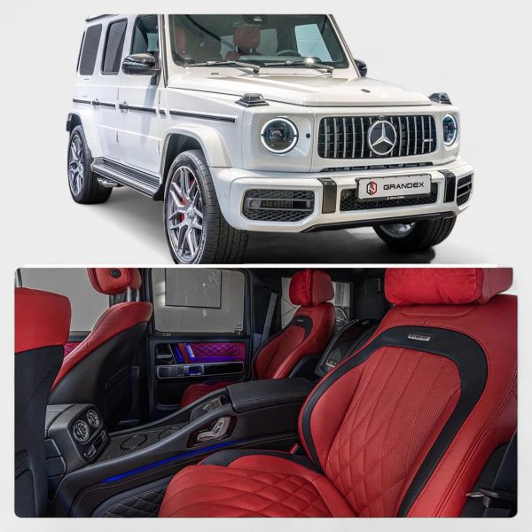 Rear Executive Multicontour Seats with Central Console for Mercedes-Benz G-Class W463A – Kubay Design luxury conversion.